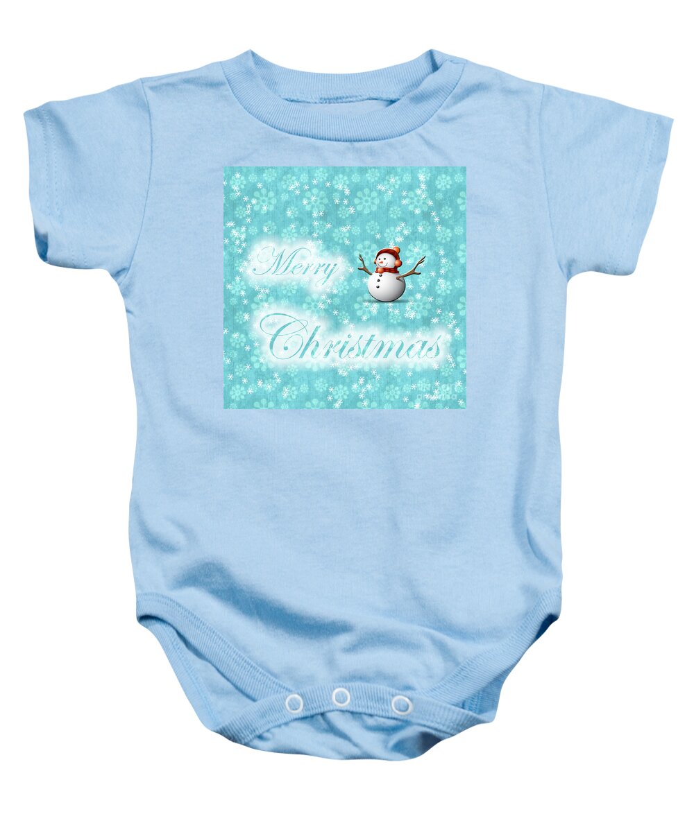 Christmas Baby Onesie featuring the photograph Christmas Card 6 by Nina Ficur Feenan