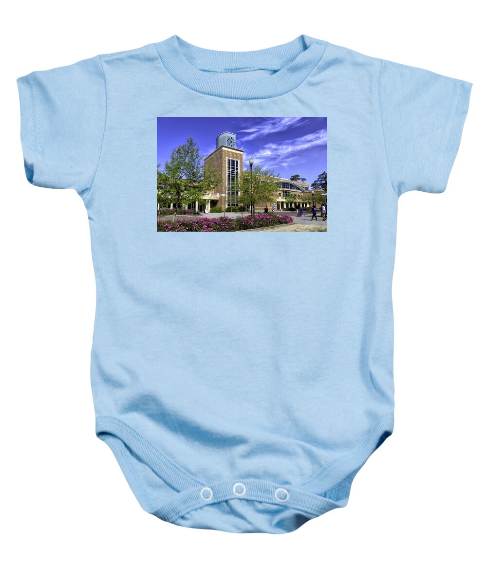 Tim Baby Onesie featuring the photograph Stephen F. Austin State University by Tim Stanley