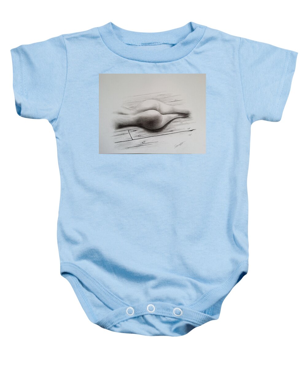 Take the rough with the smooth Onesie by Sean Afford - Fine Art