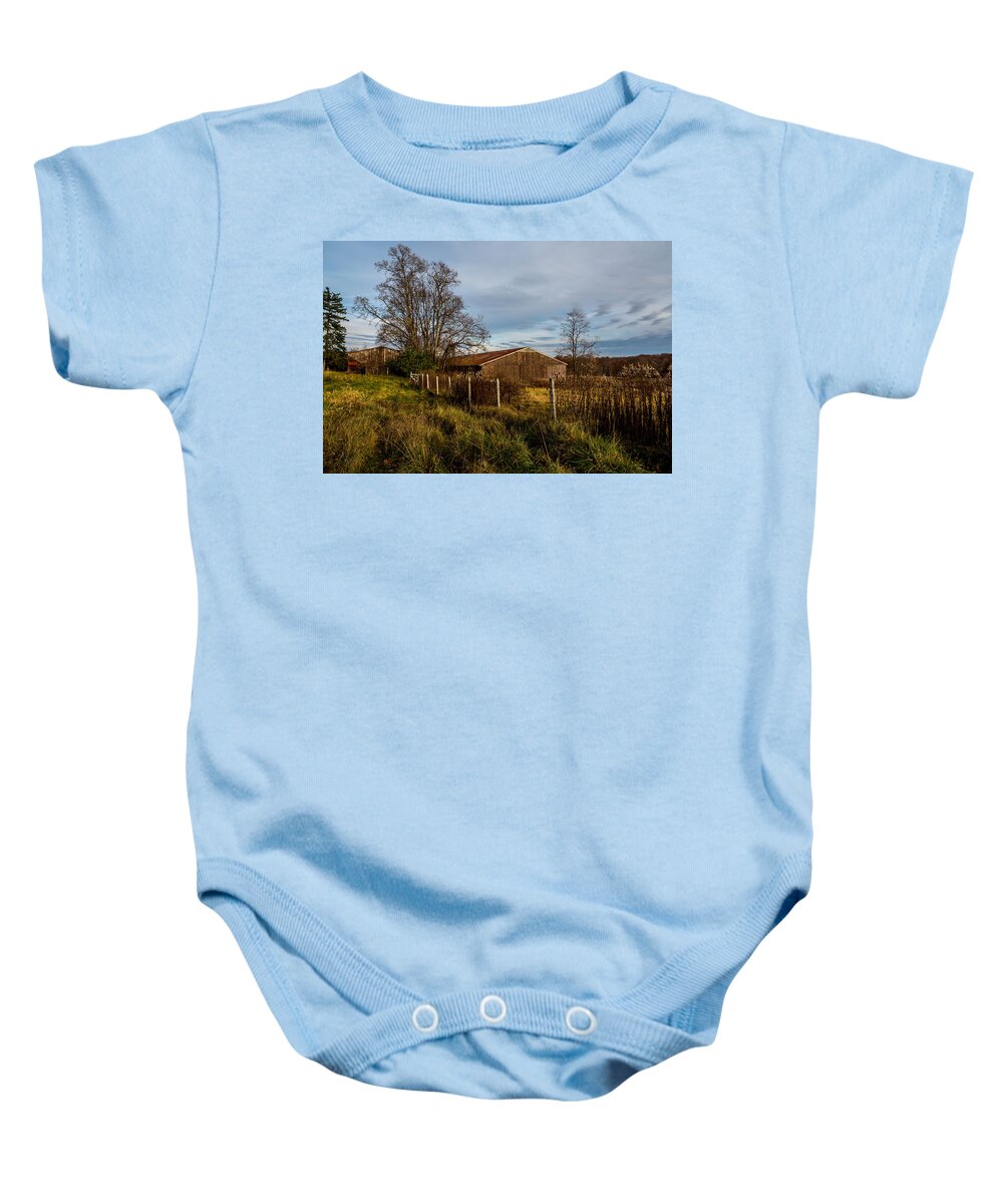 The Morning After Baby Onesie featuring the photograph The Morning After by Dale Kincaid