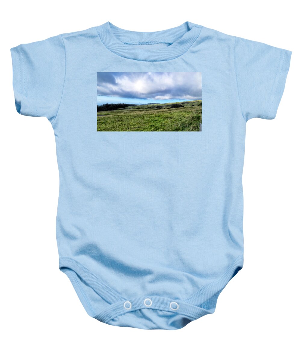 Hawaii Baby Onesie featuring the photograph Upcountry 9 by Dawn Eshelman