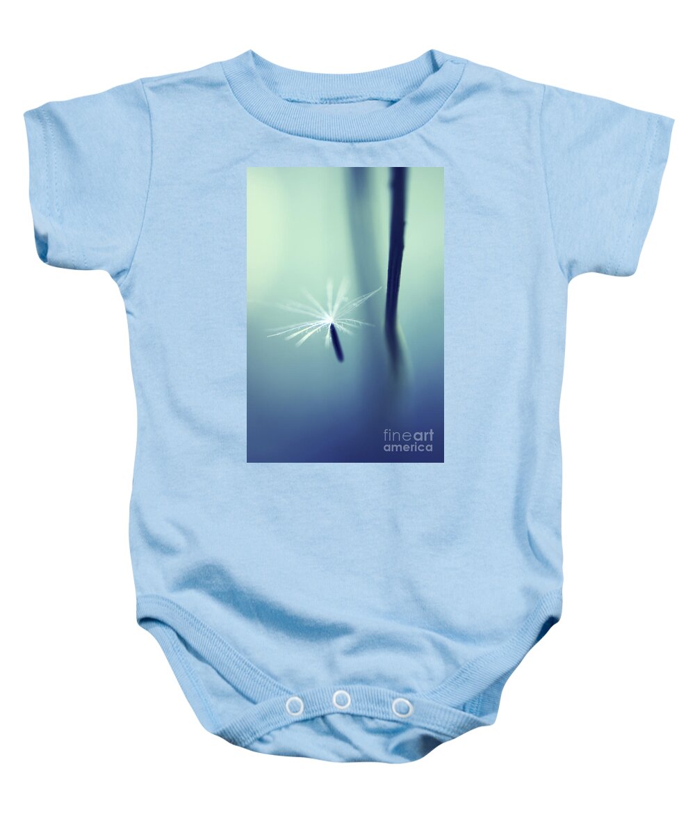 Abstract Baby Onesie featuring the photograph Detachement by Aimelle Ml