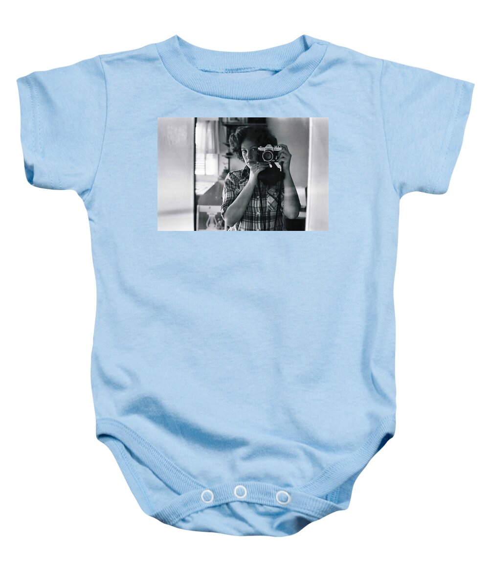Portrait Baby Onesie featuring the photograph Reflecting Back by Rory Siegel