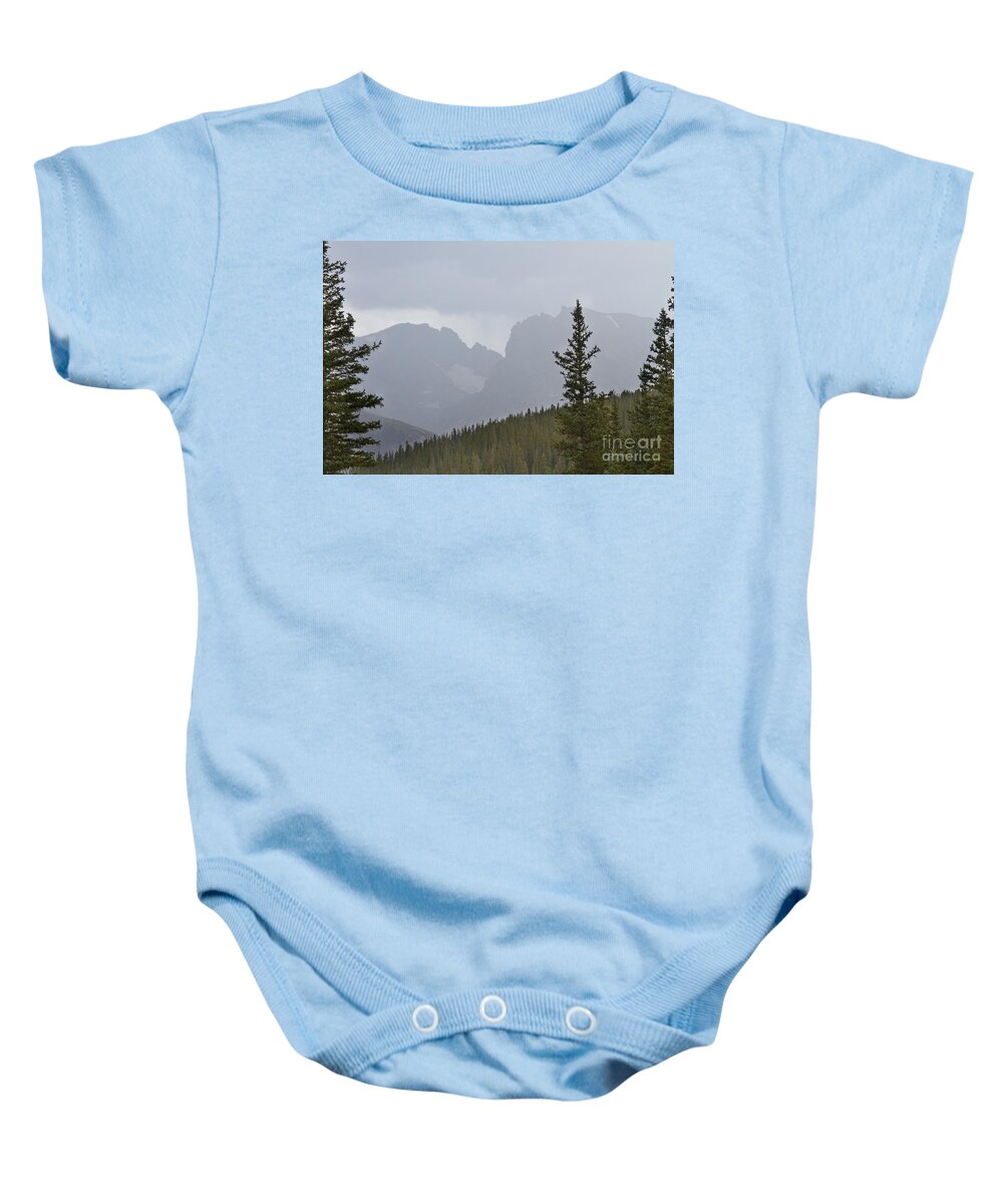 Colorado Baby Onesie featuring the photograph Rocky Mountain High by James BO Insogna