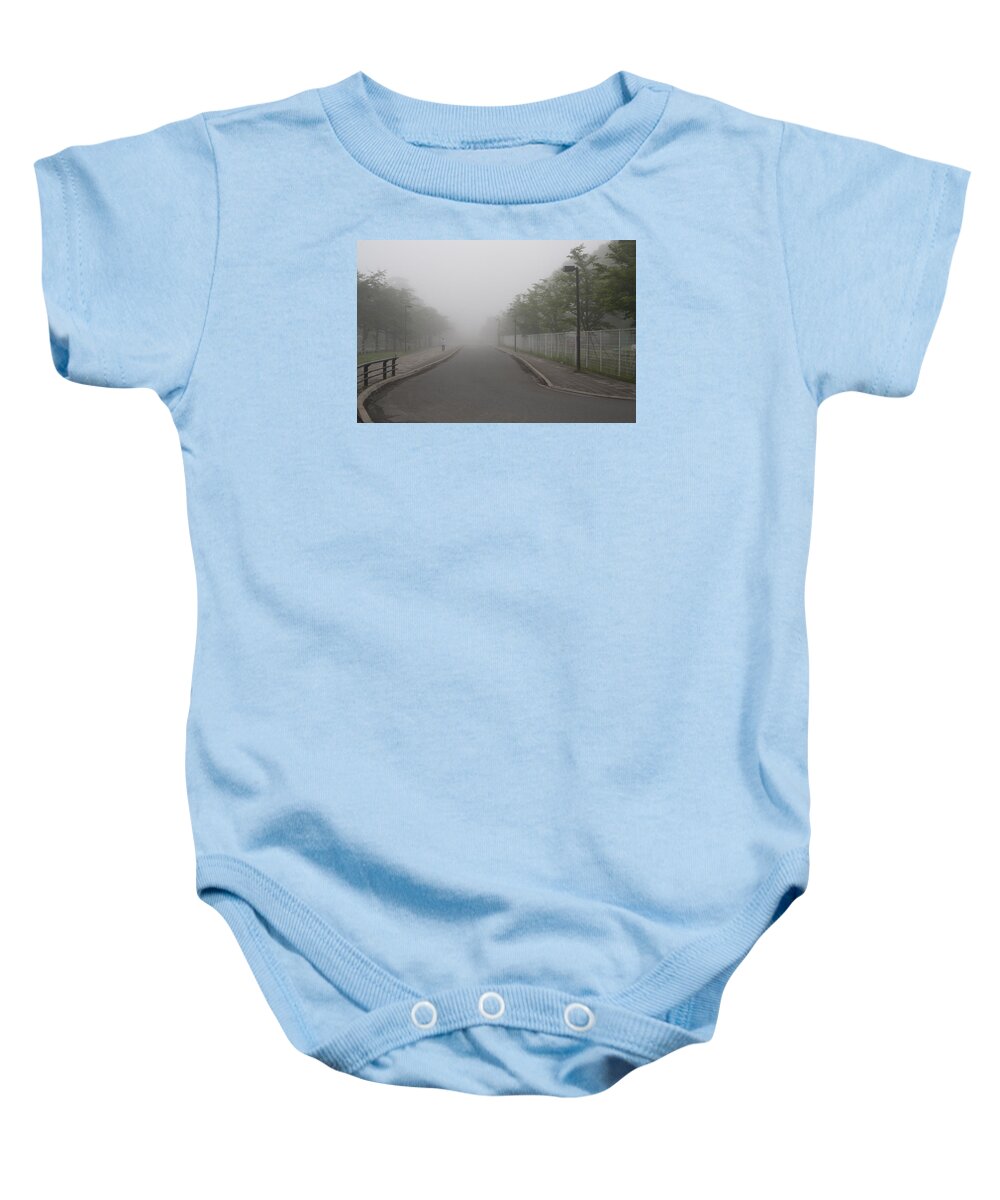 Morning Baby Onesie featuring the photograph Morning Walk #1 by Masami Iida