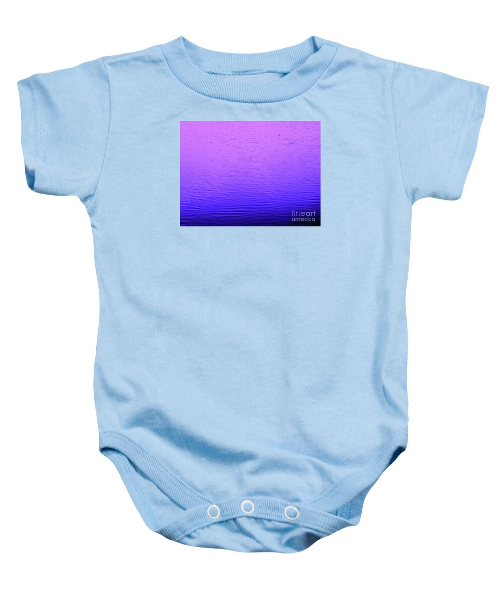 Water Baby Onesie featuring the photograph You Can Relax-now by Sybil Staples