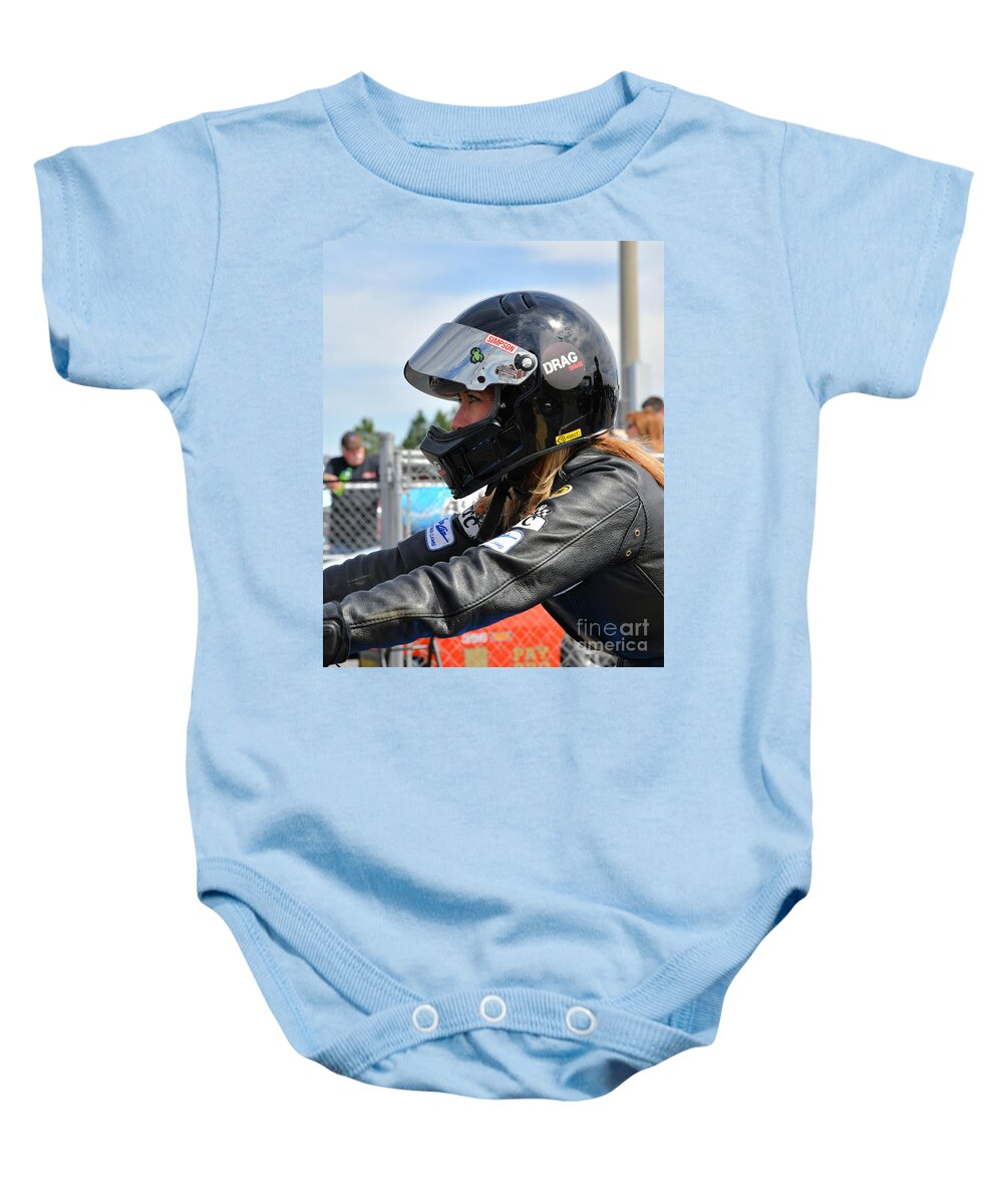 Kim Baby Onesie featuring the photograph Kim Morrell 3-2017 #13 by Jack Norton