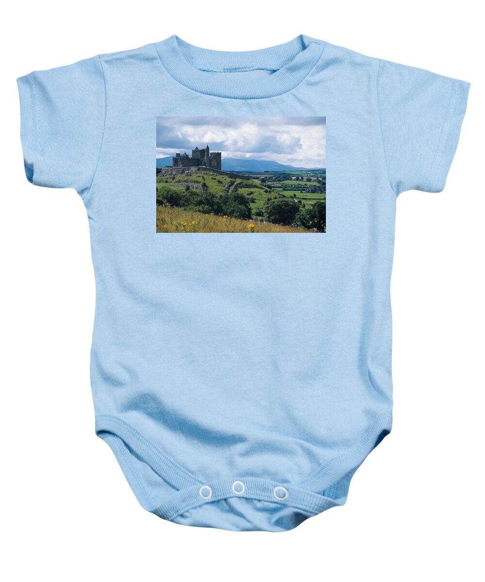 Outdoors Baby Onesie featuring the photograph Rock Of Cashel, Co Tipperary, Ireland #2 by The Irish Image Collection 
