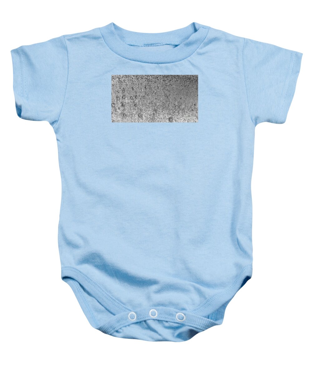 Rust Baby Onesie featuring the photograph Abstract Rusted Graffiti Metal #5 by ELITE IMAGE photography By Chad McDermott