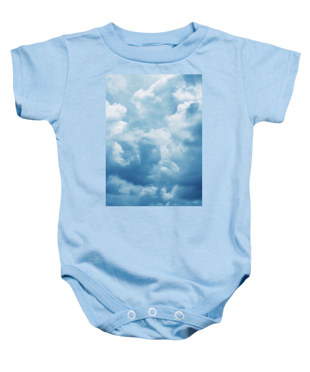 Cloud Baby Onesie featuring the photograph Clouds #77 by Les Cunliffe