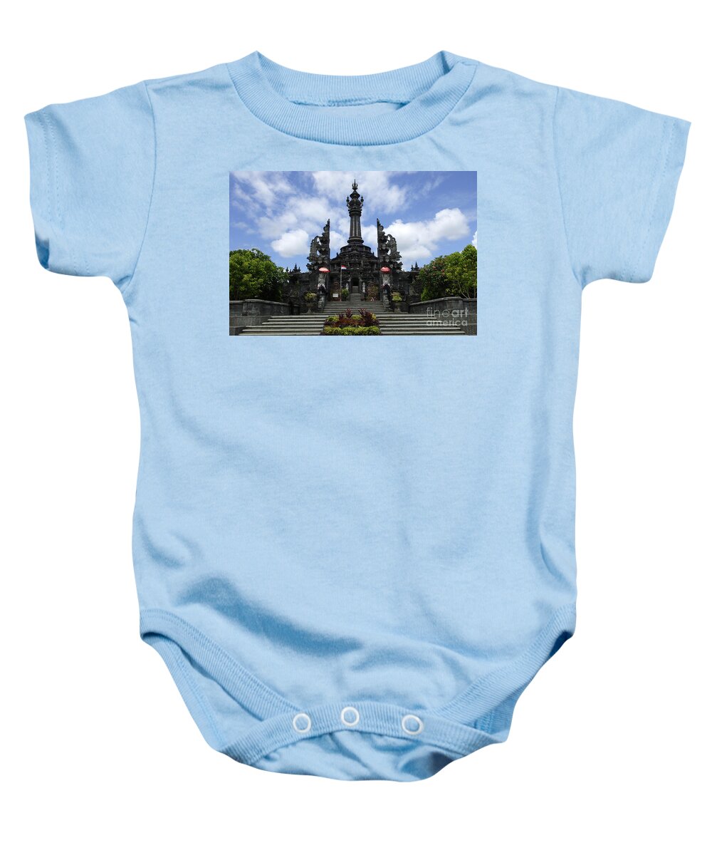 Architecture Baby Onesie featuring the photograph Bali Indonesia Architecture by Bob Christopher