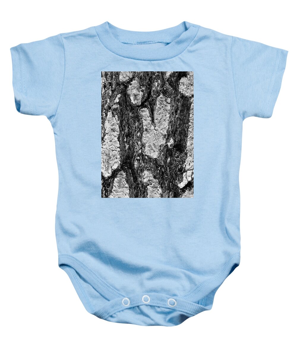 God Baby Onesie featuring the photograph Bark or I Will by Scott Campbell