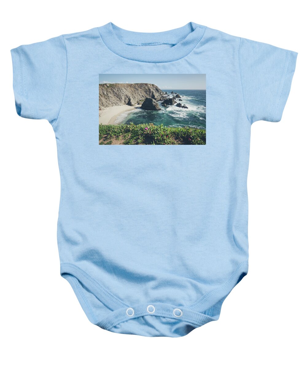 Landscape Baby Onesie featuring the photograph Bodega Head by Margaret Pitcher