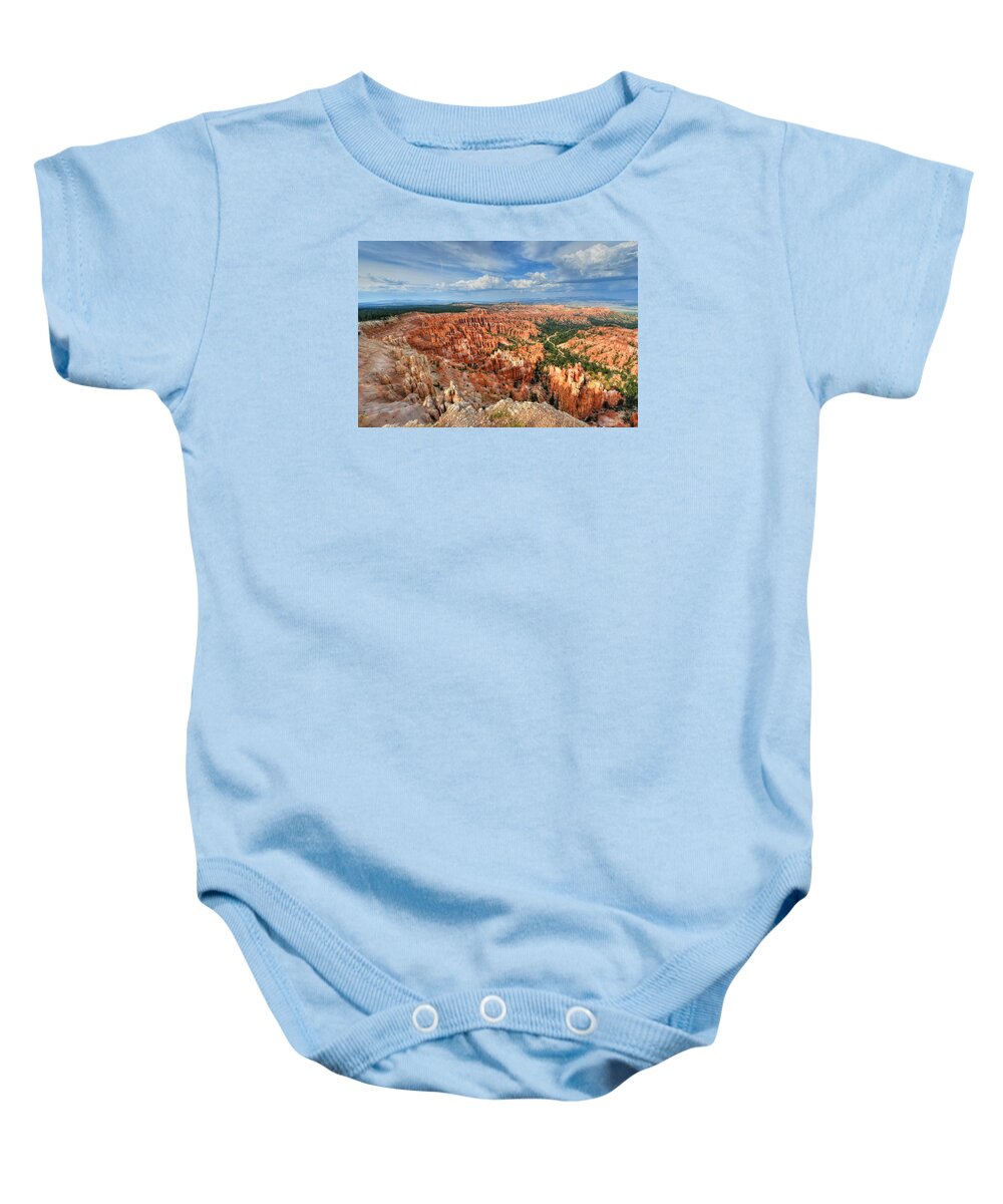 Mark Whitt Baby Onesie featuring the photograph Bryce Canyon by Mark Whitt