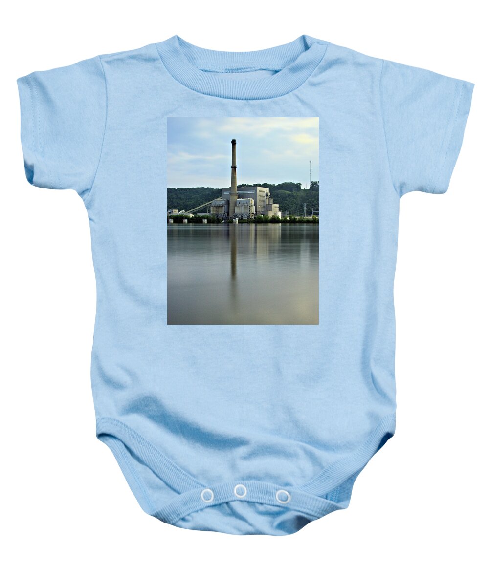 Energy Baby Onesie featuring the photograph Cassville Power by Bonfire Photography
