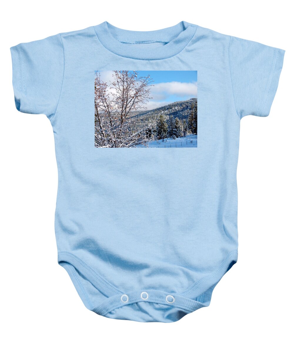 Countryside Baby Onesie featuring the photograph Country Pastures by Will Borden