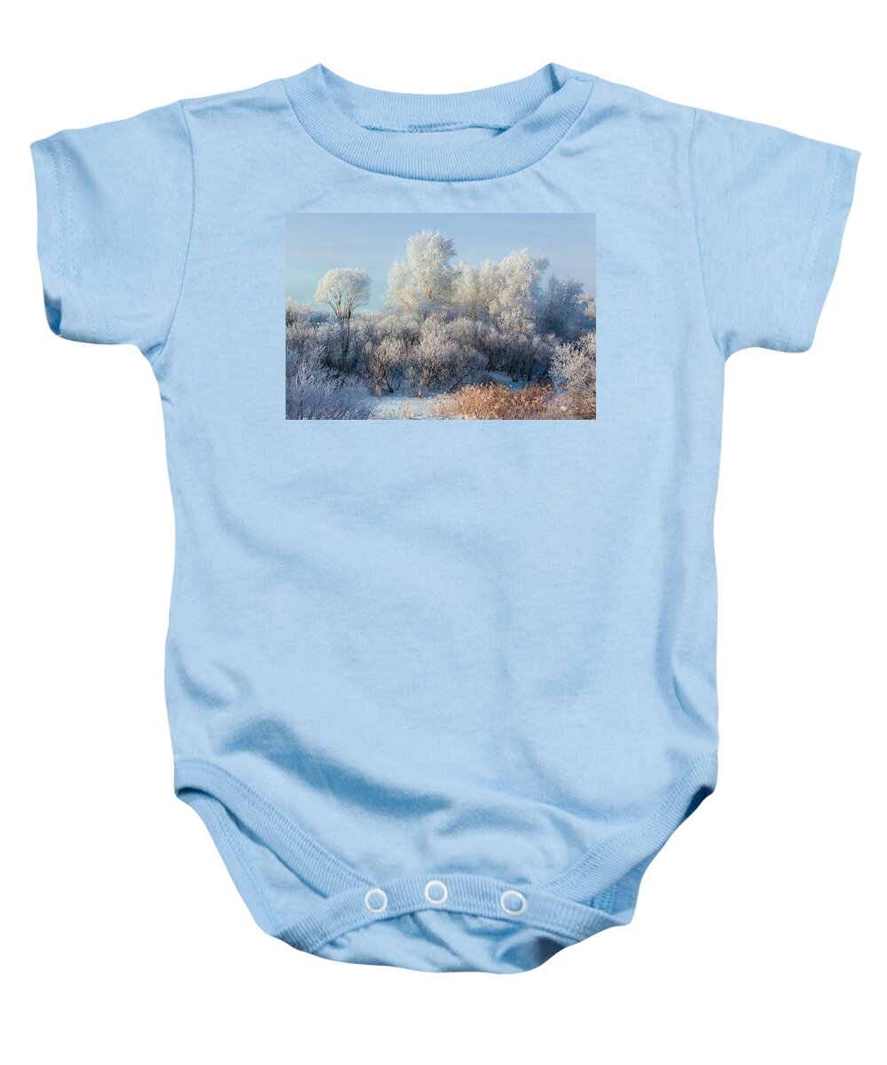 Victor Kovchin Baby Onesie featuring the photograph Crystal Sounds by Victor Kovchin