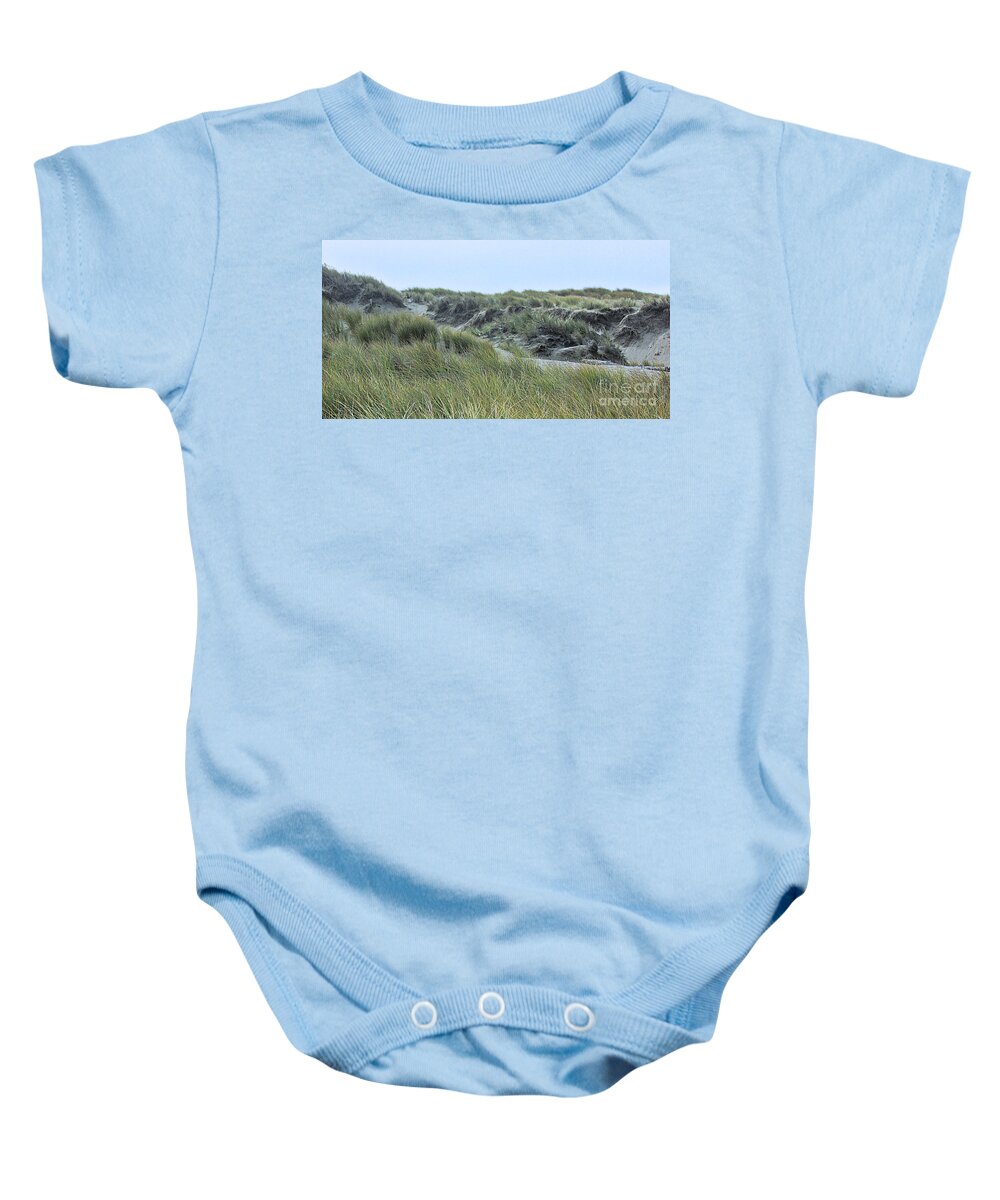 Dunes Baby Onesie featuring the photograph Dunes at Bodega by Joyce Creswell