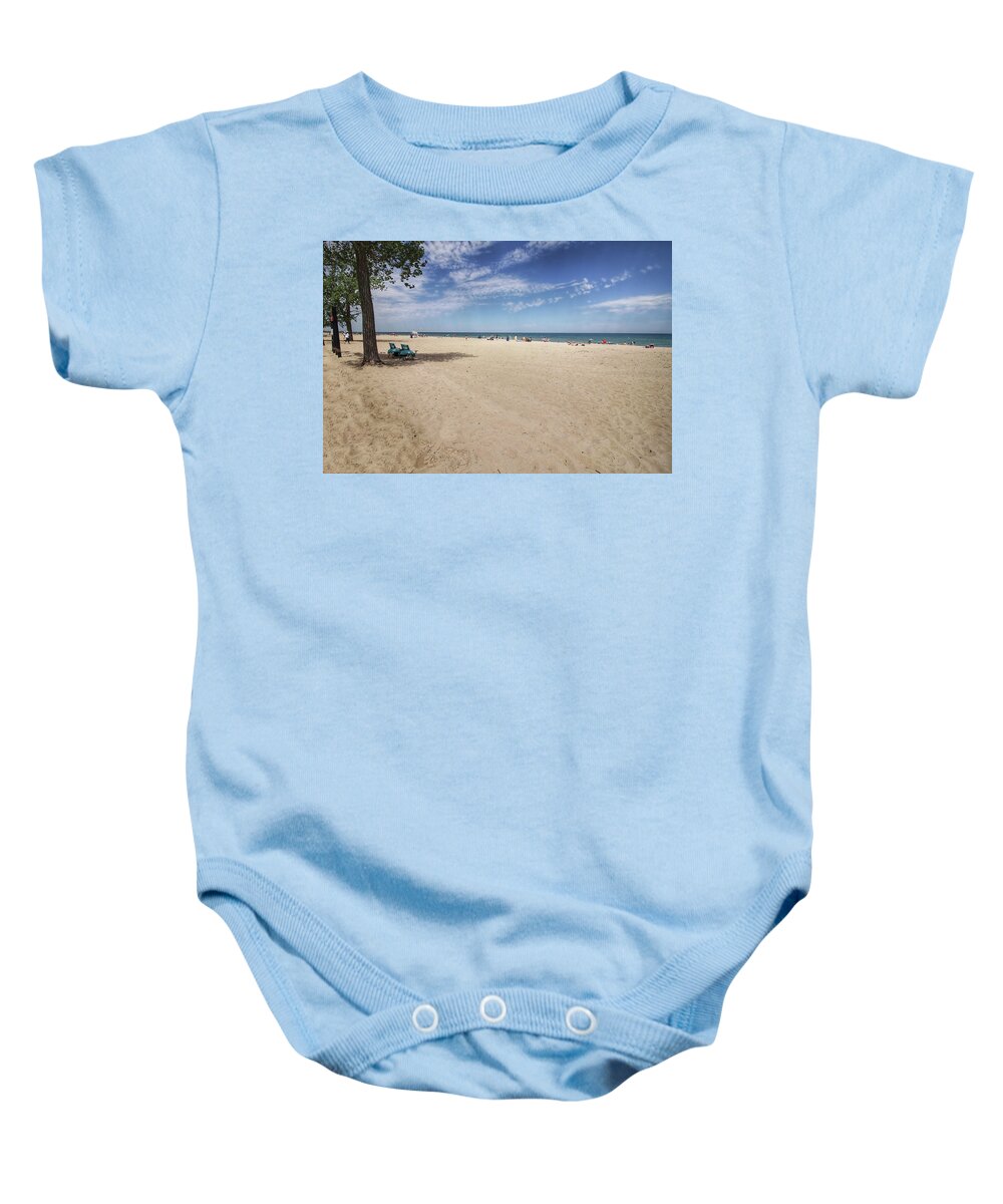 Beach Baby Onesie featuring the photograph Early Morning Beach by Jackson Pearson