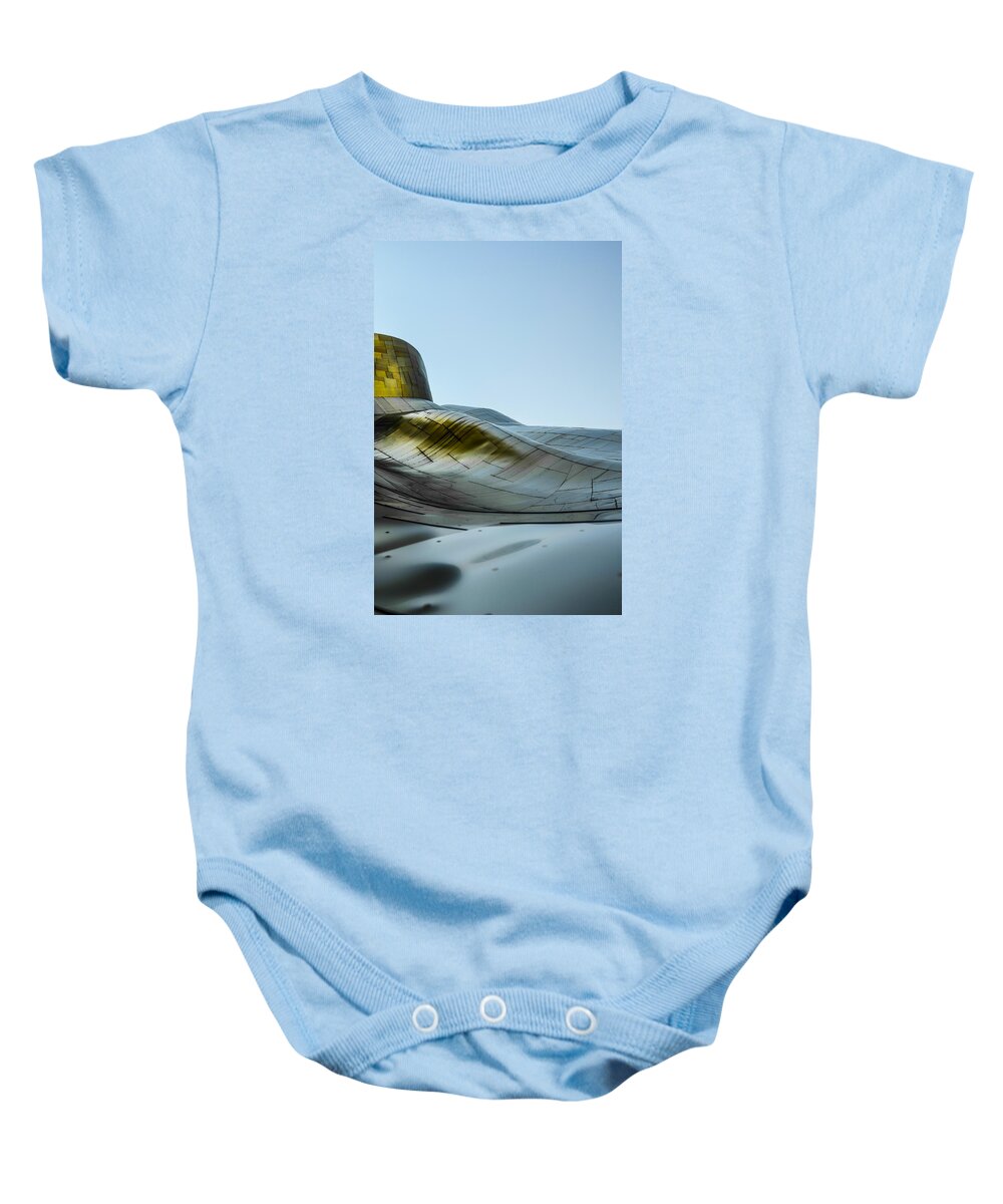 Museum Baby Onesie featuring the photograph MoPOP 2 by Pelo Blanco Photo
