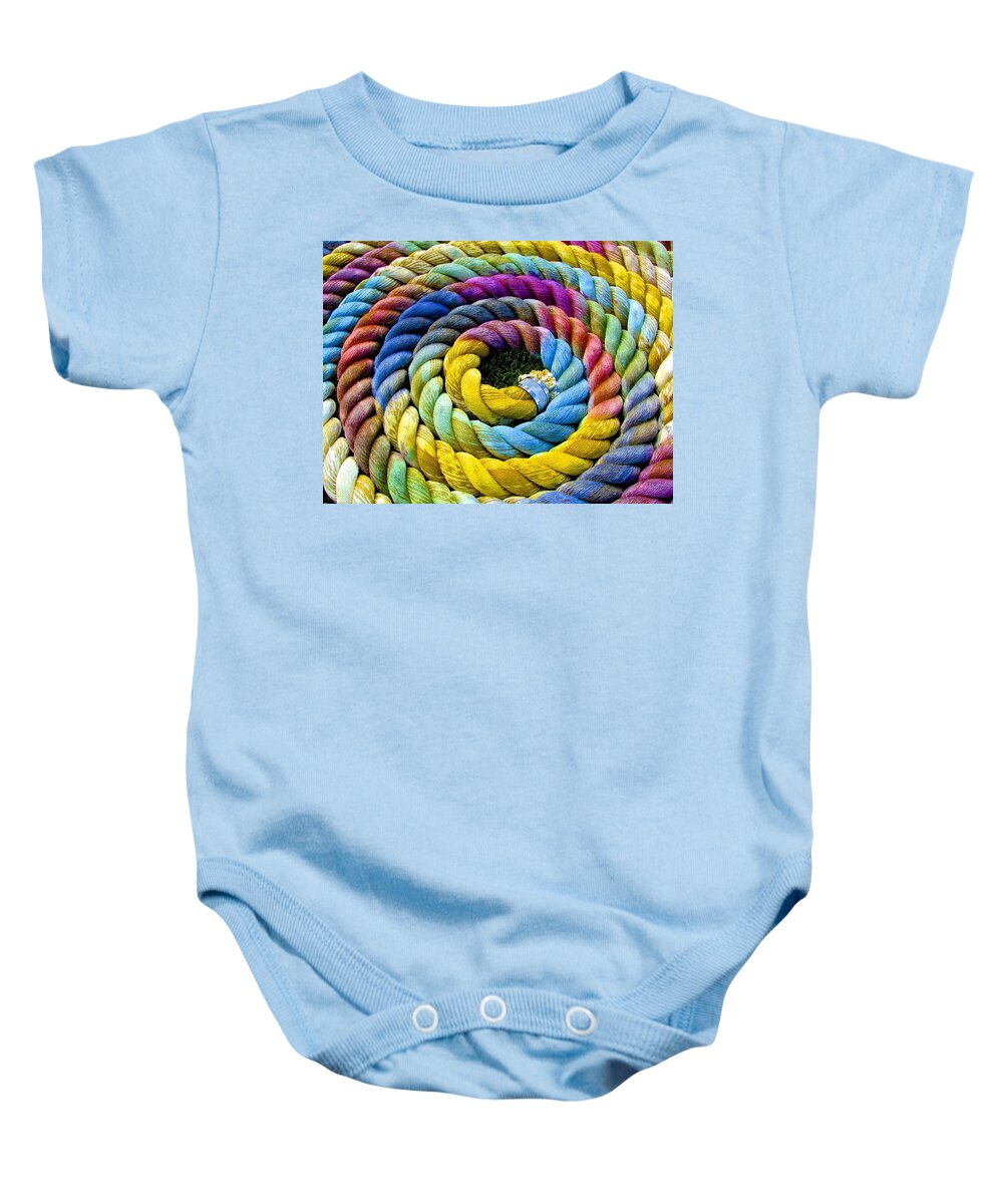 Modern Art Baby Onesie featuring the photograph Endless by Barbara Zahno