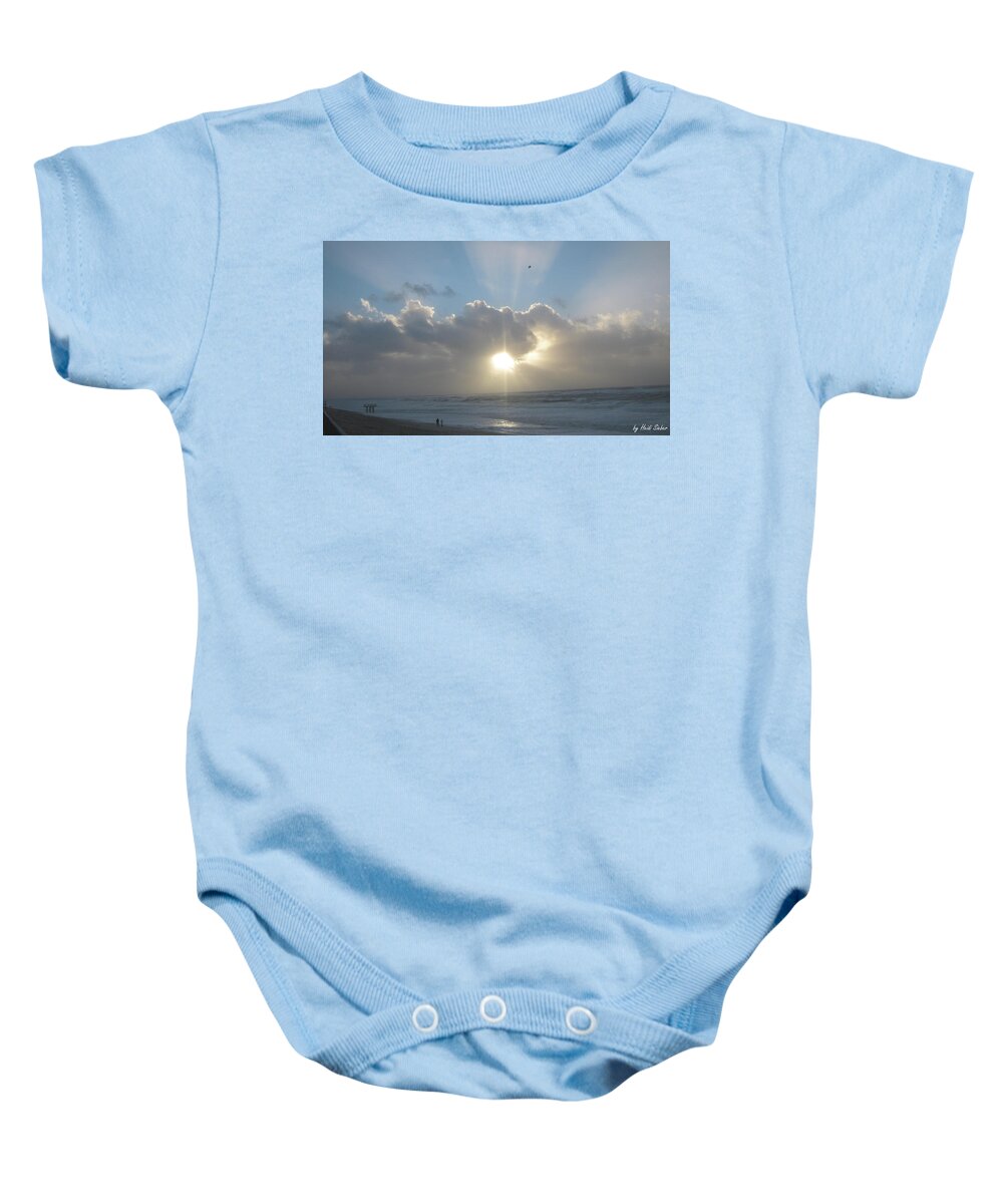 Gate To Eternity Baby Onesie featuring the photograph Gate to eternity by Heidi Sieber