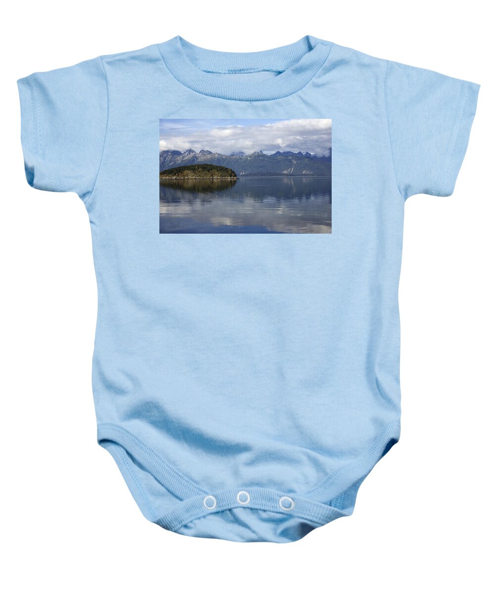 Alaska Baby Onesie featuring the photograph Glacier Bay 10 by Richard J Cassato