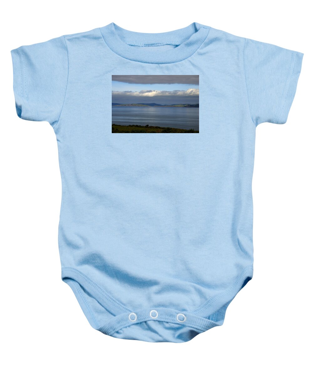 Irlanda Baby Onesie featuring the photograph IRISH SKY - Ring of Kerry, Dingle Bay by Enrico Pelos