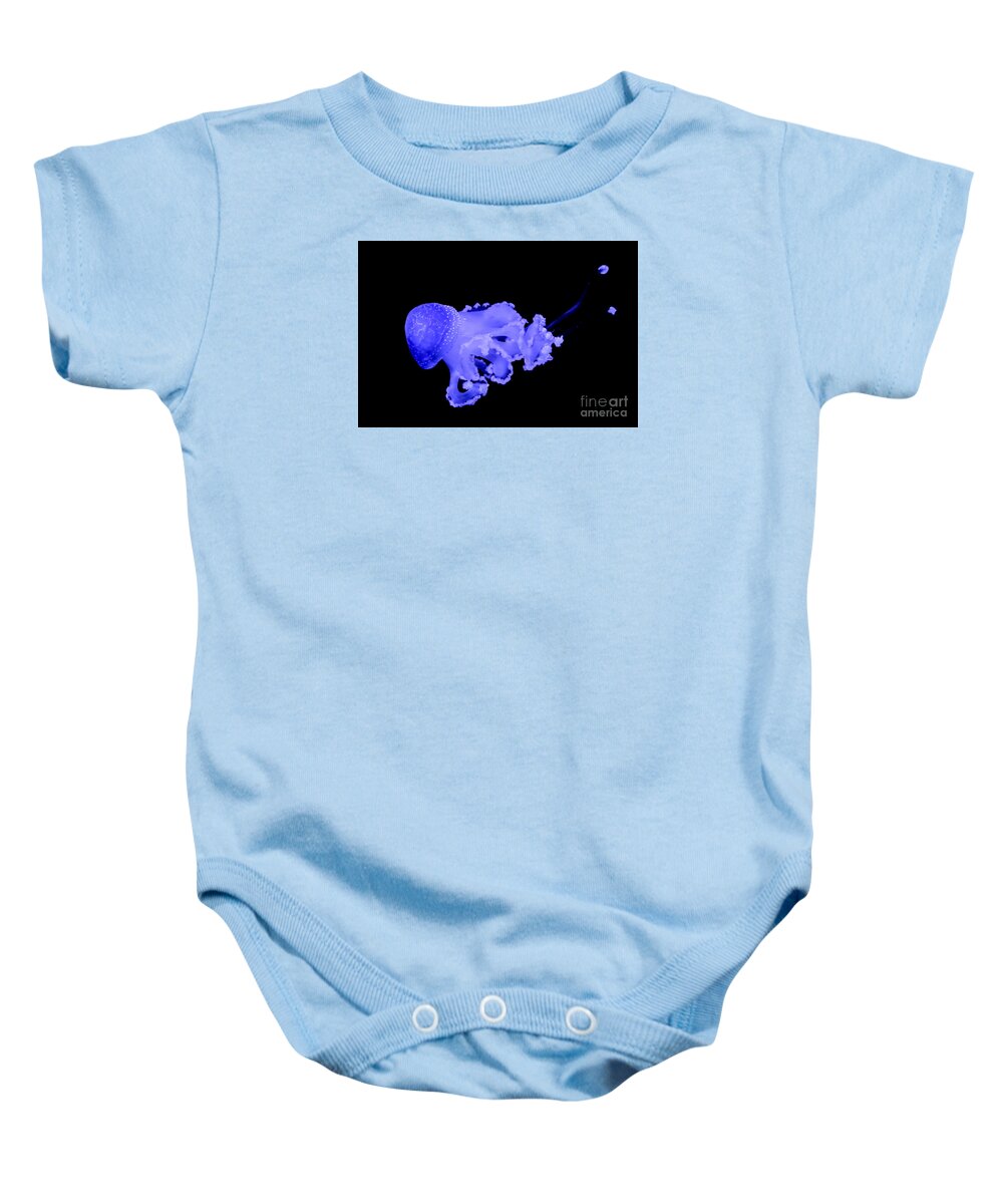 Jellyfish Baby Onesie featuring the photograph Jellyfish by Amanda Mohler