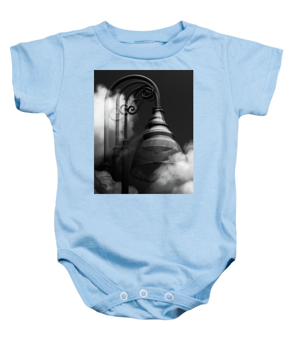 Lamppost Baby Onesie featuring the photograph Lamp Post by Michael Arend
