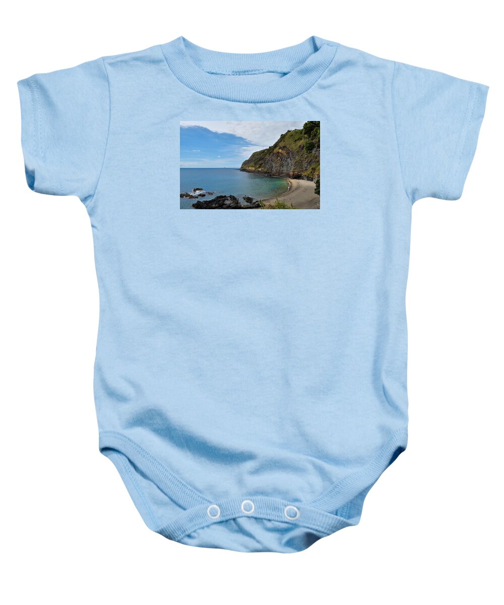 Acores Baby Onesie featuring the photograph Landscapes-46 by Joseph Amaral