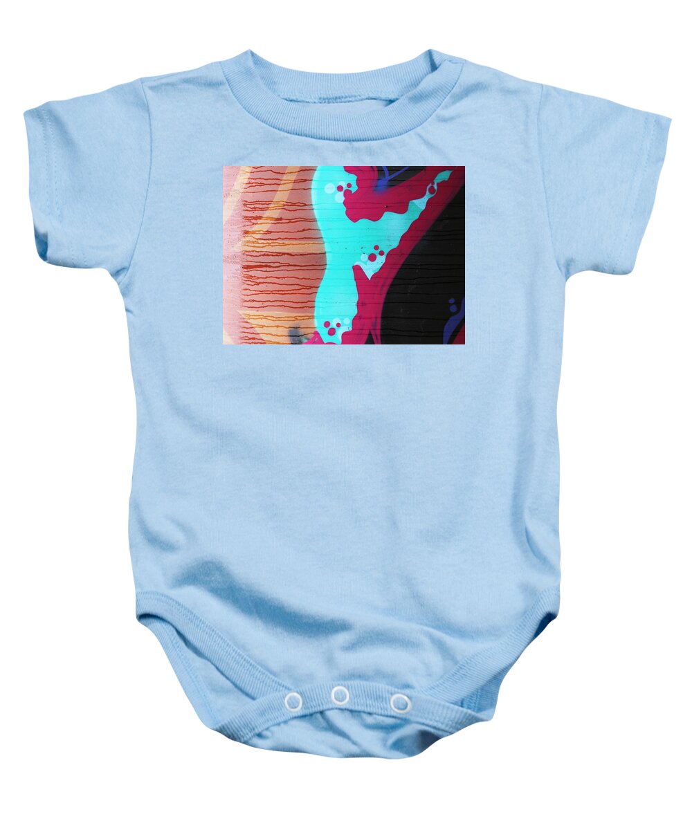 Abstract Baby Onesie featuring the photograph Middle of hours by J C