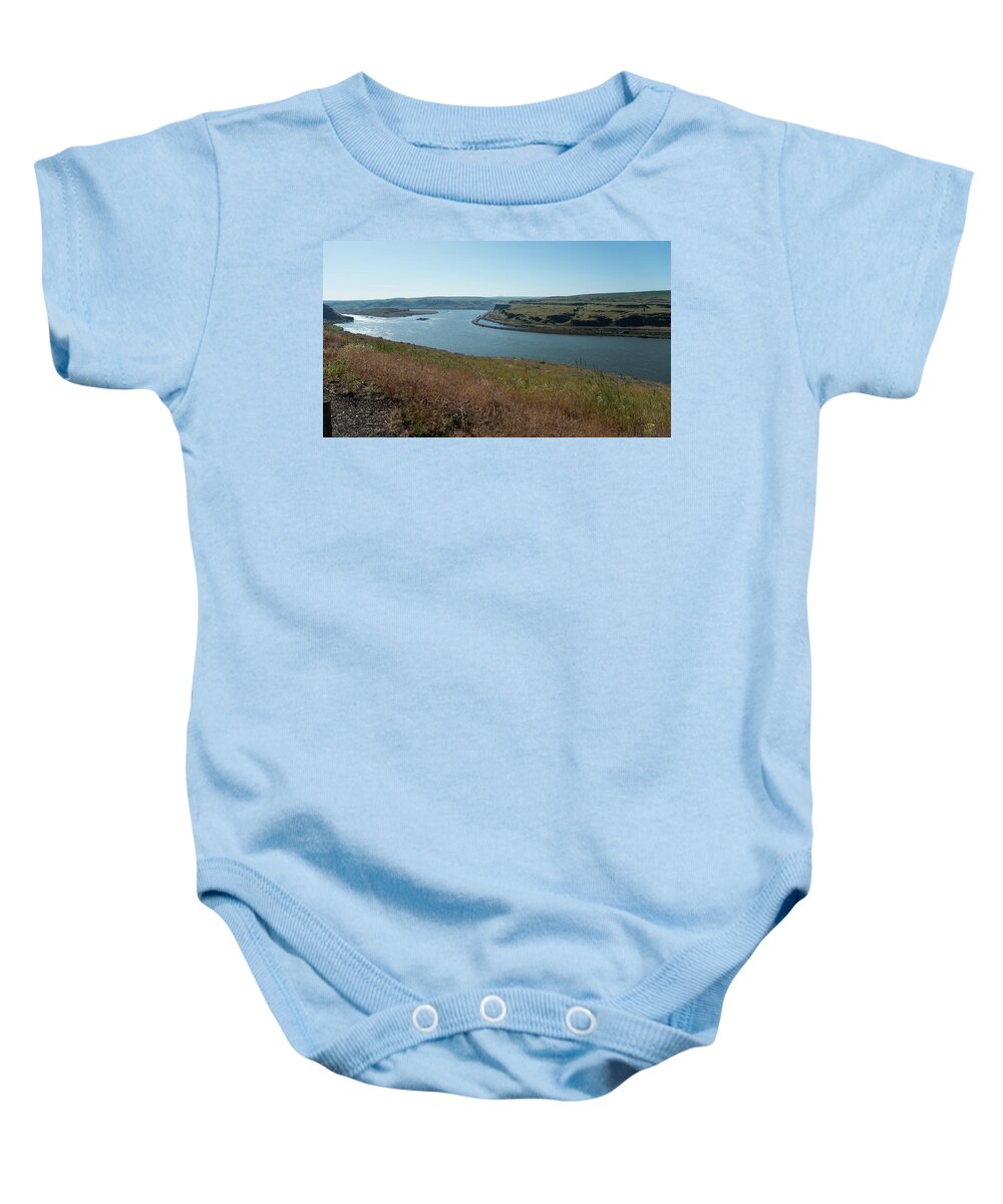 Miller Island Baby Onesie featuring the photograph Miller Island by Tom Cochran