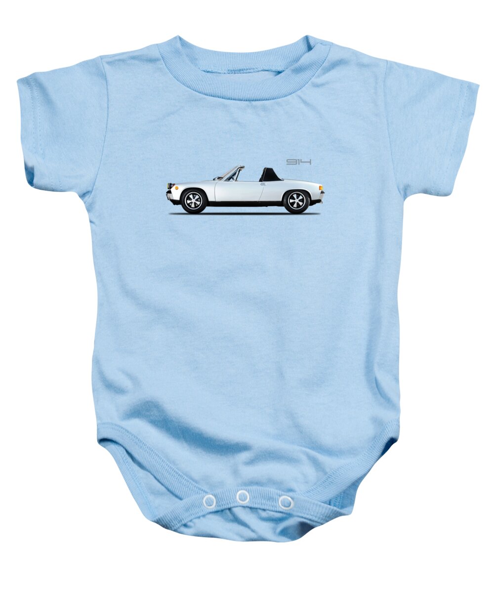 Porsche 914 Baby Onesie featuring the photograph The Classic 914 by Mark Rogan