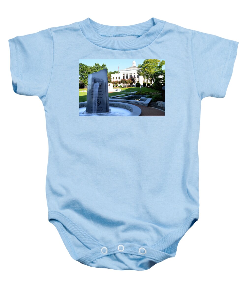 Gainesville Baby Onesie featuring the photograph Roosevelt Square by Jason Bohannon