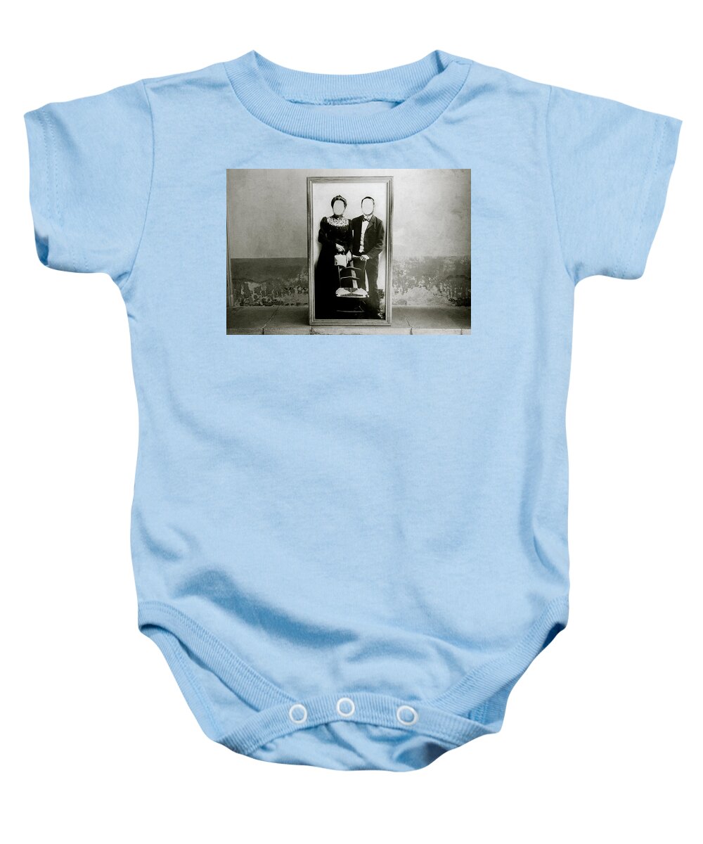 Surreal Baby Onesie featuring the photograph Surrealism In France by Shaun Higson