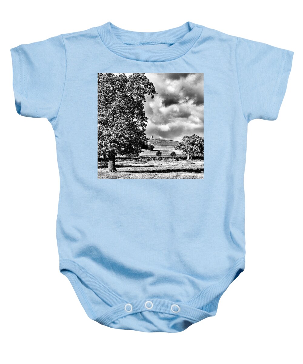 Parkland Baby Onesie featuring the photograph Old John Bradgate Park by John Edwards