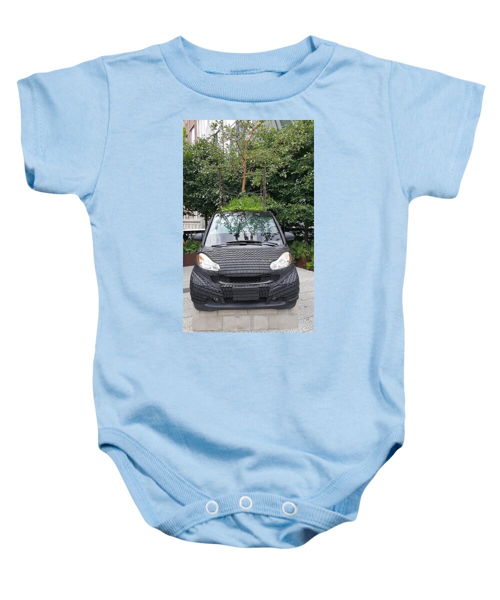 The High Line Baby Onesie featuring the photograph The High Line 136 by Rob Hans