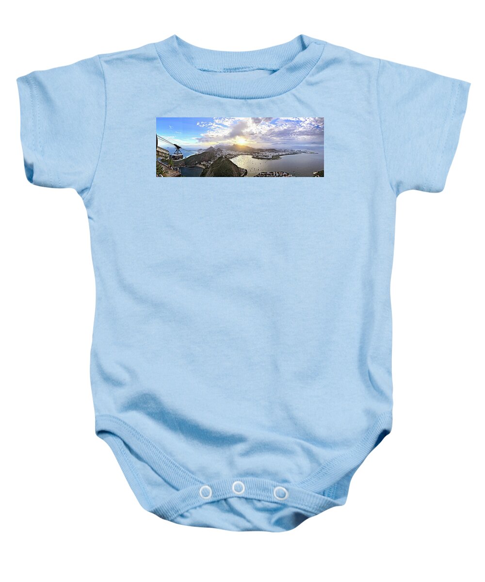 Rio De Janeiro Baby Onesie featuring the photograph The Magnificent City by Jill Love