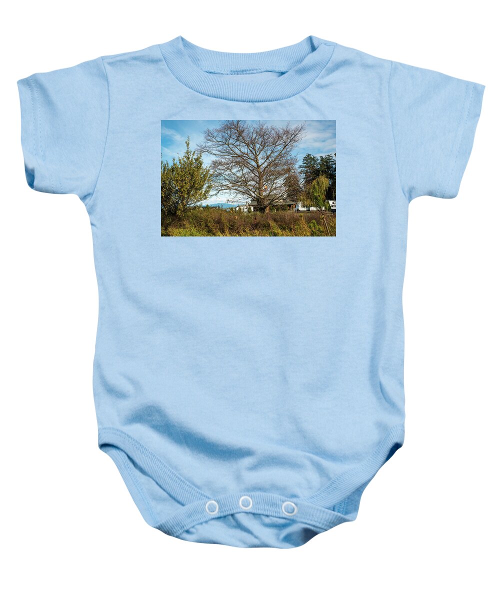 Thompson Trail Foliage In October Baby Onesie featuring the photograph Thompson Trail Foliage in October by Tom Cochran