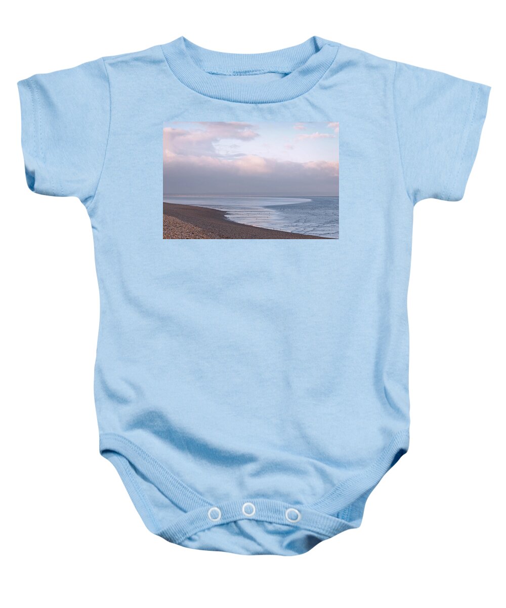 Beach Baby Onesie featuring the photograph Time To Chill by Gill Billington