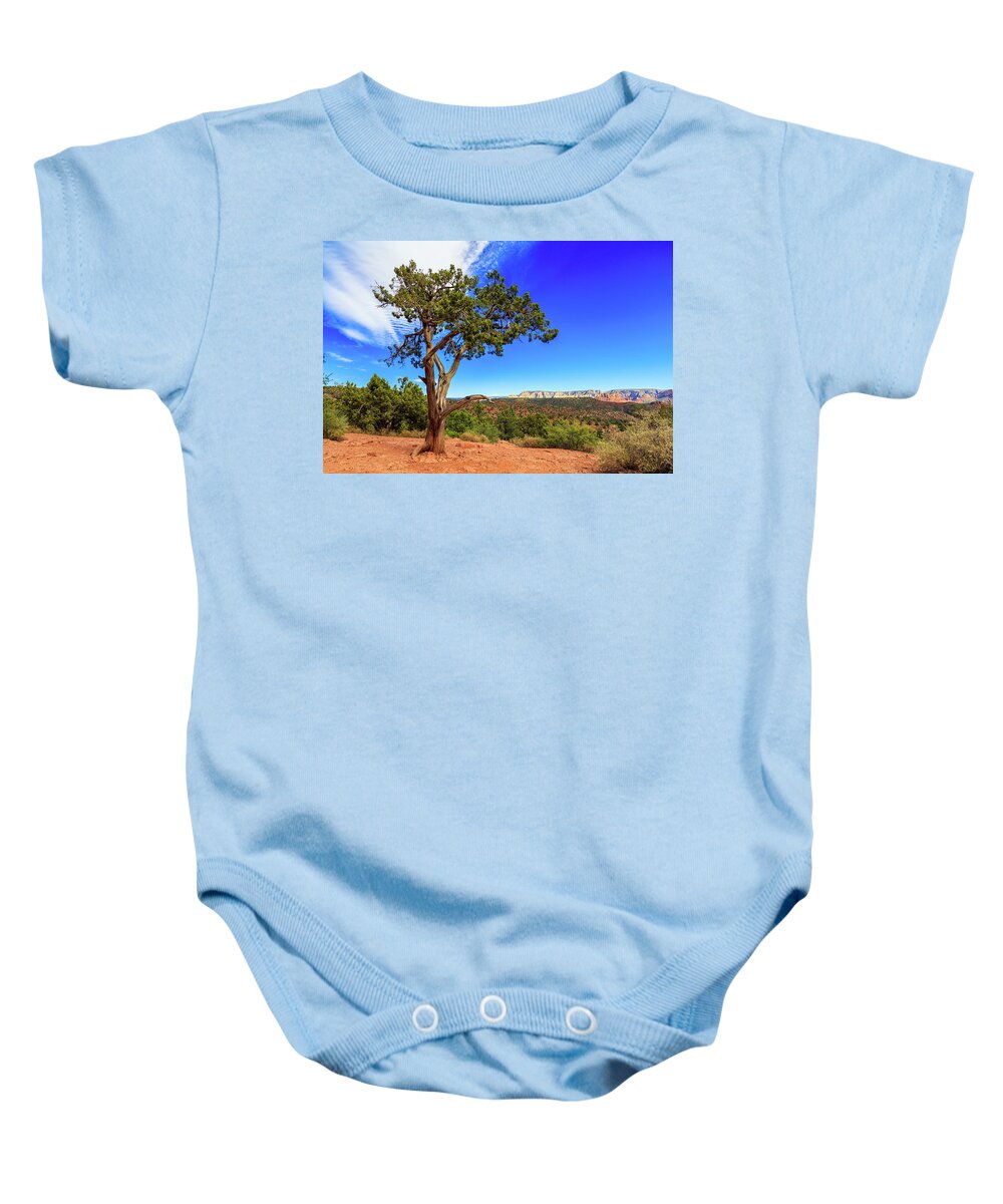 Arizona Baby Onesie featuring the photograph Tree of Life by Raul Rodriguez