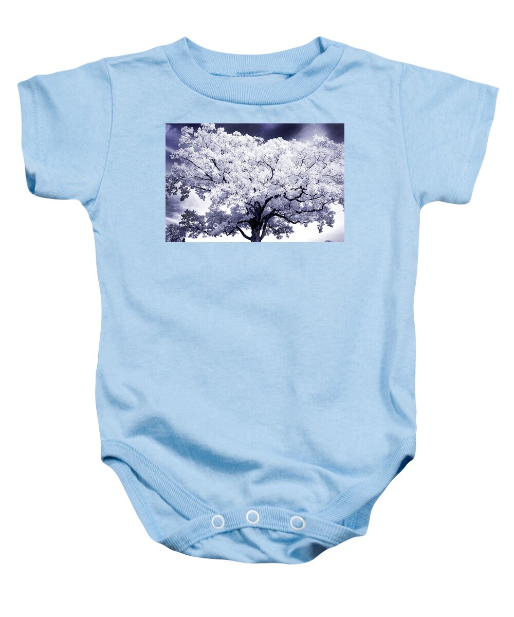 Tree Baby Onesie featuring the photograph Tree by Paul W Faust - Impressions of Light