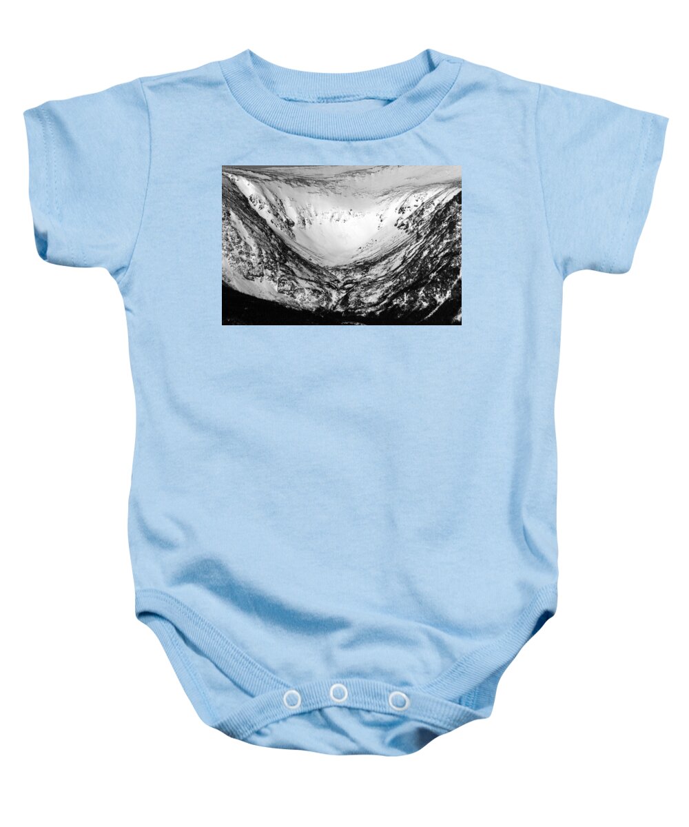Mount Washington Baby Onesie featuring the photograph Tuckerman Ravine by Brett Pelletier