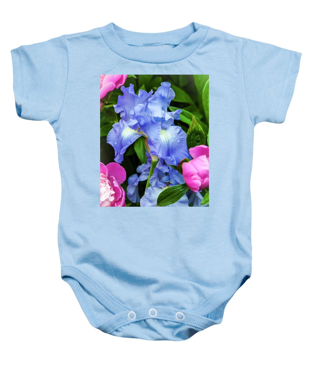 5dii Baby Onesie featuring the photograph Victoria Falls Iris by Mark Mille