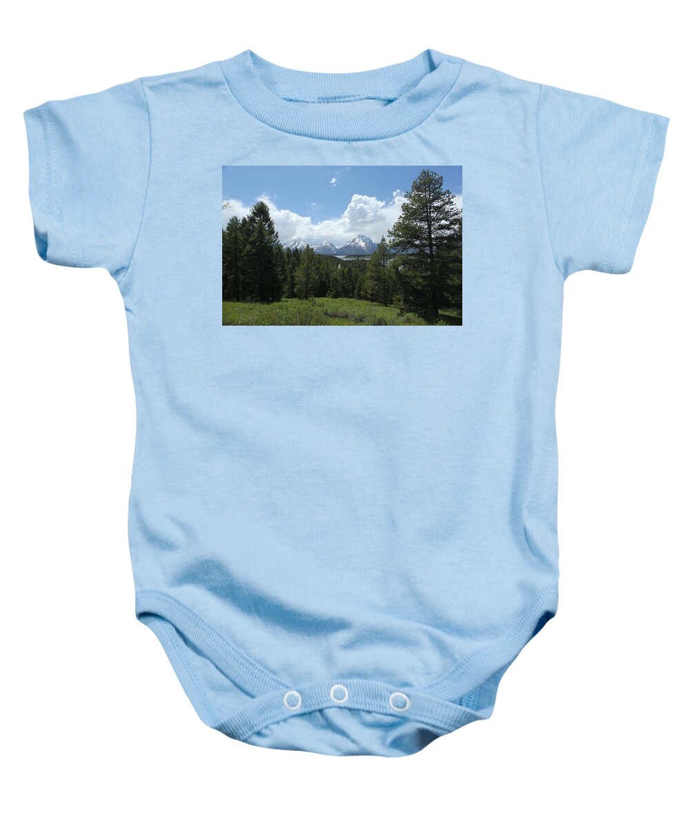 Landscape Baby Onesie featuring the photograph Wyoming 6500 by Michael Fryd