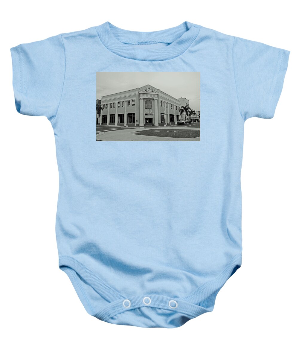 Fort Myers Baby Onesie featuring the photograph Downtown Fort Myers #1 by Michiale Schneider