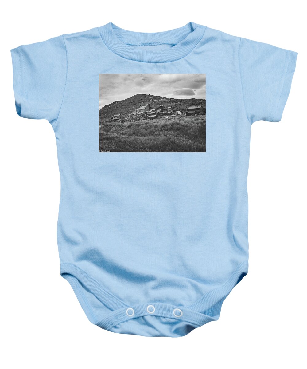 Bodie Baby Onesie featuring the photograph Bodie California #15 by Mike Ronnebeck