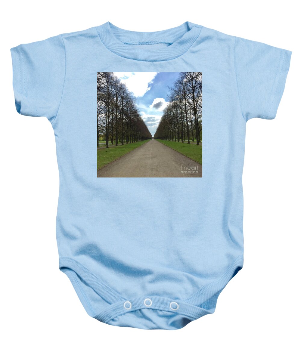 Alley Baby Onesie featuring the photograph Alley by Flavia Westerwelle