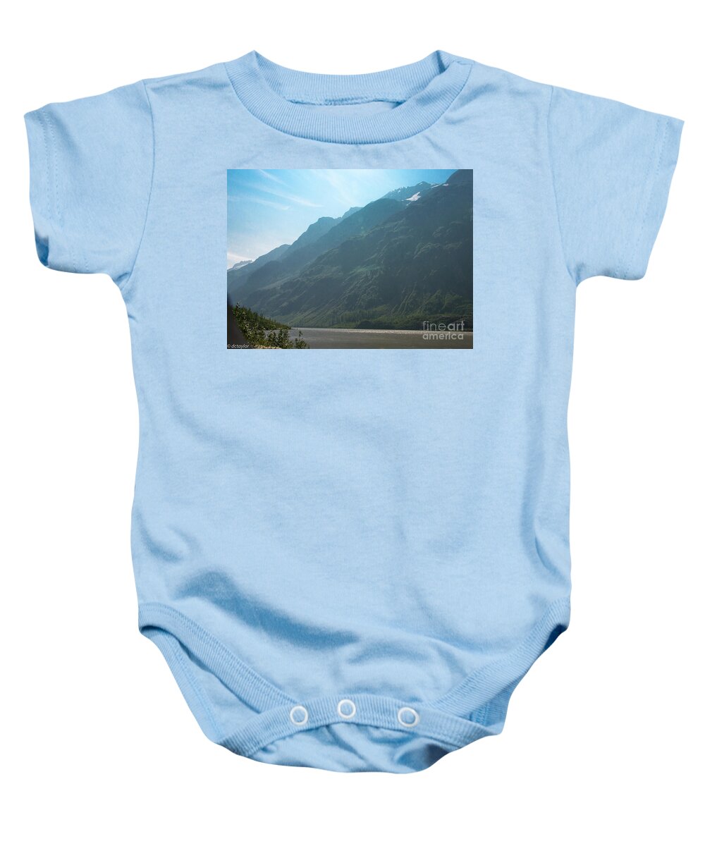 Landscape Baby Onesie featuring the photograph An Alberta River Bend by David Taylor
